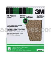 3M&trade; 7010331749 9 x 11 Pro-Pak&trade; Aluminum Oxide Sandpaper