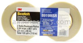 Scotch&trade; Recycled Corrugate Box Sealing Tape 3073 Clear 72 mm x 100 m 3M 7010335882