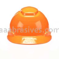 3M&trade; 7010342428 H-707V Hard Hat Hi-Vis Orange 4-Point Ratchet Suspension Vented