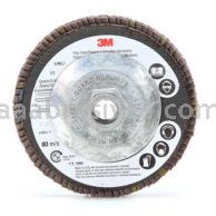 3M&trade; 7010361111 4-1/2 x 5/8-11 60 Grit 546D T29 Flap Disc