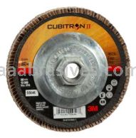 3M™ 7010363307 4-1/2 x 5/8-11 80+ Grit 967A T29 Giant Cubitron™ II Flap Disc