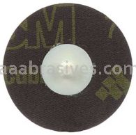 3M&trade; 7010363898 3" 36 Grit YF-wt 777F Ceramic TP Roloc&trade; Sanding Disc