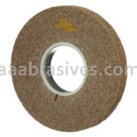 3M&trade; 7010365620 14 x 4 x 8 Scotch-Brite&trade; 7 A/O Medium Cut and Polish Wheel