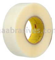 3M&trade; 7010373420 Polyurethane Protective Tape 8681HS Transparent Non-Skip Slit Liner 4 in x 36 yd