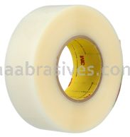 3M&trade; 7010373439 Polyurethane Protective Tape 8681HS Transparent Non-Skip Slit Liner 8 in x 36 yd