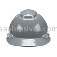 3M&trade; 7010384834 H-708R-UV Hard Hat Gray 4-Point Ratchet Suspension with Uvicator