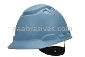 3M&trade; 7010386303 H-704T Elevated Temperature Hard Hat Light Blue 4-Point RatchetSuspension