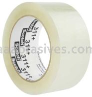 Scotch&trade; High Tack Box Sealing Tape 311+ Clear 72 mm x 1500 m 3M 7010411725