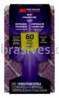 3M&trade; 7010412361 Pro Grade Precision&trade; Dust Channeling Block Sanding Sponge 4-1/2x2-1/2x1 60 Grit Coarse