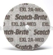 3M&trade; Scotch-Brite&trade; 7010534342 2 x 1/8 x 1/8 6A Medium EXL Unitized Wheel