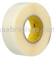 3M&trade; 7100011195 Polyurethane Protective Tape 8681HS Transparent Skip Slit 12 in x 36 yds