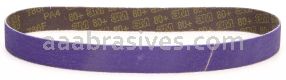 3M&trade; 7100035469 25/32 x 20 15/32 80+ Grit 786F Cubitron&trade; II File Belt
