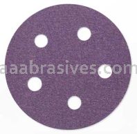 3M&trade; 7100044586 5 x NH 80+ Grit 732U Cubitron&trade; II Hookit&trade; Paper Disc