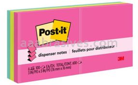 Post-it&trade; Pop-up Notes R330-AN 3 in x 3 in Cape Town Collection 3M 7100045754