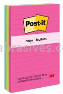 Post-it&trade; Notes 660-3AN 4 in x 6 in Cape Town Collection 3M 7100063131