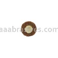 3M&trade; 7100075564 1-1/2" A/O Very Fine Scotch-Brite&trade; Roloc&trade; AL Surface Conditioning Disc