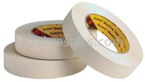 3M&trade; 7100084069 Paint Masking Tape 231/231A Tan 12 mm x 55 m 7.6 mil plastic core