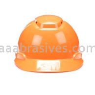3M&trade; 7100084762 H-706V Hard Hat Orange 4-Point Ratchet Suspension Vented