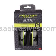 3M&trade; 7100088577 Peltor&trade; 97041-PEL-6C 27 NRR Black/Gray Sport Bull's Eye&trade; Hearing Protector