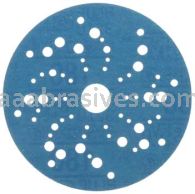 3M&trade; 7100090978 5” #180 Grit Hookit&trade; Blue Abrasive Disc 321U Multi-hole