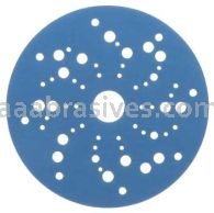 3M&trade; 7100091241 5” #600 Grit Hookit&trade; Blue Abrasive Disc Multi-hole