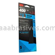 3M&trade; 7100100327 3 2/3 ch x 9 ch 400 Grit Wetordry&trade; Sandpaper