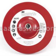 3M&trade; 7100101156 4-1/2 x 7/8 Center Post 5/8-11 Internal Hook and Loop Disc Pad Holder 9145CP