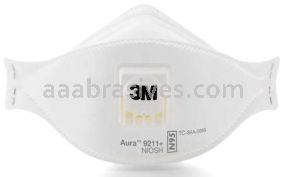 3M&trade; 7100110432 Aura&trade; Particulate Respirator 9211+/37193(AAD) N95