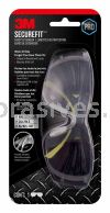 3M&trade; 7100112109 SecureFit&trade; 400 Eye Protection SF400C-WV-6-PS Clear Anti-Fog