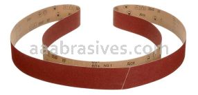 3M&trade; 7100128751 1/2 x 24 80+ Grit 384F Cloth Belt