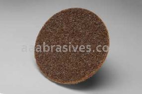 3M&trade; 7100138329 6" A/O Very Fine Scotch-Brite&trade; Hookit&trade; Production Clean and Finish Disc