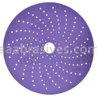 3M&trade; 7100141496 6" 320+ Grit Cubitron&trade; II Hookit&trade; Clean Sanding Abrasive Disc