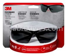 3M&trade; 7100166636 Performance Eyewear Anti-Fog 47070H1-DC Black/Gray Clear Lens