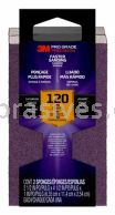 3M&trade; 7100169902 Pro Grade Precision&trade; Faster Sanding Block Sponge 2-1/2x4-1/2x1 120 Grit