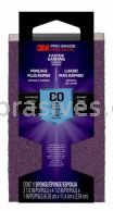 3M&trade; 7100169977 Pro Grade Precision&trade; Faster Sanding Block Sponge 2-1/2x4-1/2x1 80 Grit Medium