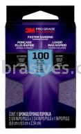 3M&trade; 7100170056 Pro Grade Precision&trade; Faster Sanding Block Sponge 2-5/8x3.75x1 Fine