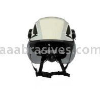 3M&trade; 7100176970 ANSI X5-SV02 Short Visor for X5000 Safety Helmet Grey Anti-FogAnti-Scratch Polycarbonate