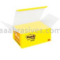 Post-it&trade; Notes 653-24VAD-B 1 3/8 in x 1 7/8 in Canary Yellow 3M 7100187518