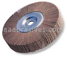 3M&trade; 7100195583 8 x 1-1/2 x 1 P60 Grit X-wt 747D Flap Wheel