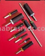 Standard Abrasives  A/O R6 Taper Precision Cartridge Roll 726050 3/8" x 1-3/4" x 1/4" 180  Grit (Made to Order)