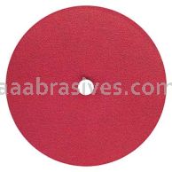 Norton Abrasives 77696008444 9-1/8 x 7/8 50 Norton Red Heat F981 Resin Fiber Sanding Discs