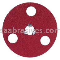 Norton Abrasives 77696008471 5 x 5/8-11 24 Grit F981S Norton AVOS Red Heat Plus Speed-Lok Fiber Discs