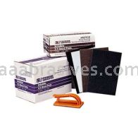 Standard Abrasives™ White Cleaning Hand Pad 827525 6 x 9