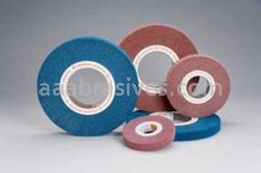 Standard Abrasives  Buff and Blend AP Mounted Flap Brush 875510 2" x 2" x 1/4" A MED (Stock)