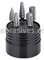 Dynabrade 94020 5 Piece INOX Stainless Steel Burr Kit