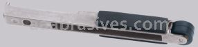 Dynabrade 11218 - Contact Arm Ass'y, 5/8" Dia. x 3/8" W, Rubber Wheel, with 1/2" W Platen