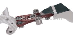 Dynabrade 11234 - Contact Arm Ass"y, 1" Dia. x 3/8" W, Rubber Wheel, with no Platen