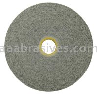 Weiler 54052 - 8" x 1" Density 8, SC - Medium, 3" A.H., Convolute Deburring Wheel - 012382540524