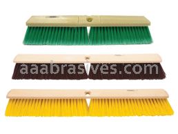 18" Perma-Sweep Floor Brush, Blue Synthetic Fill