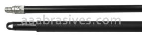 60" Metal Handle, Heavy Duty, Metal Tip, Yellow with Black Foam Cover